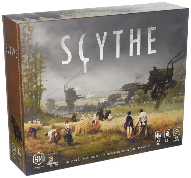 Playing Scythe solo with the Automa.