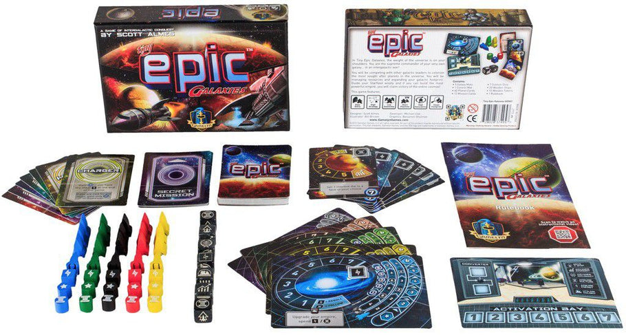 Tiny Epic Galaxies: Playing solo version